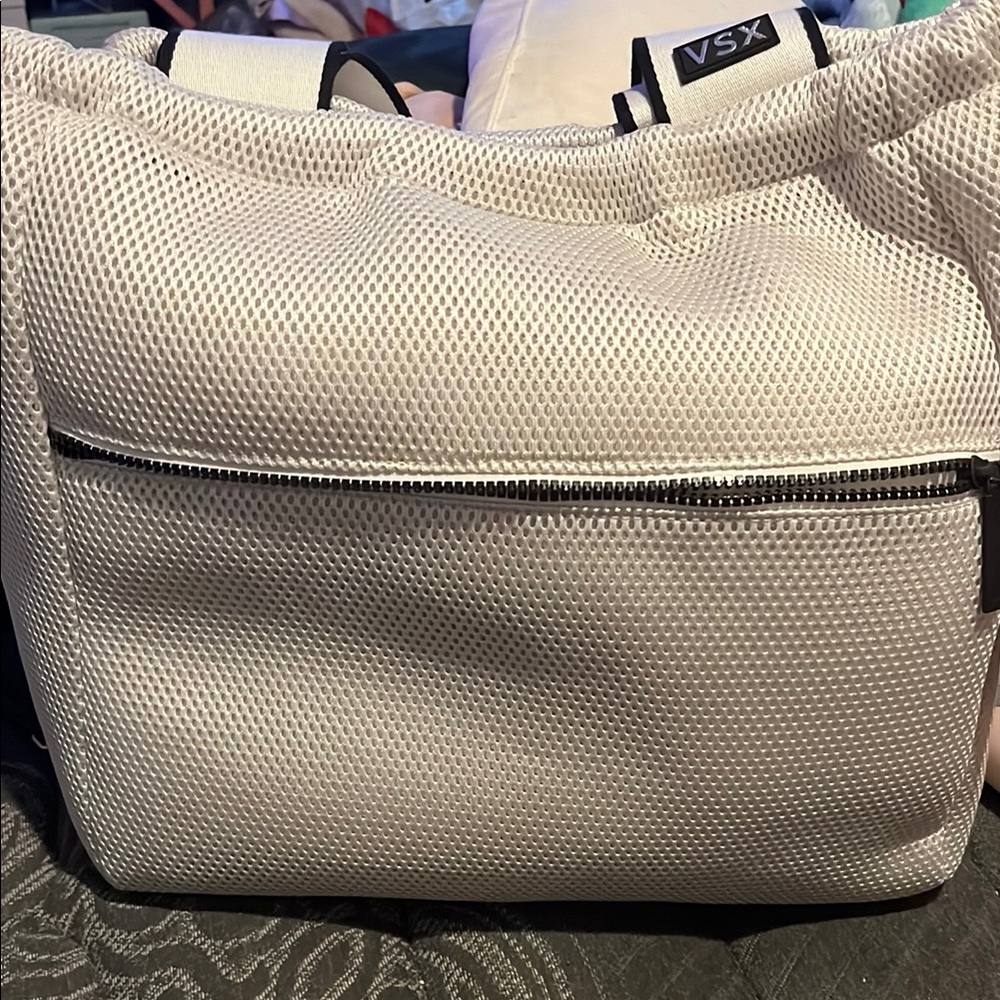 VSX Light Gray Mesh Tote Bag